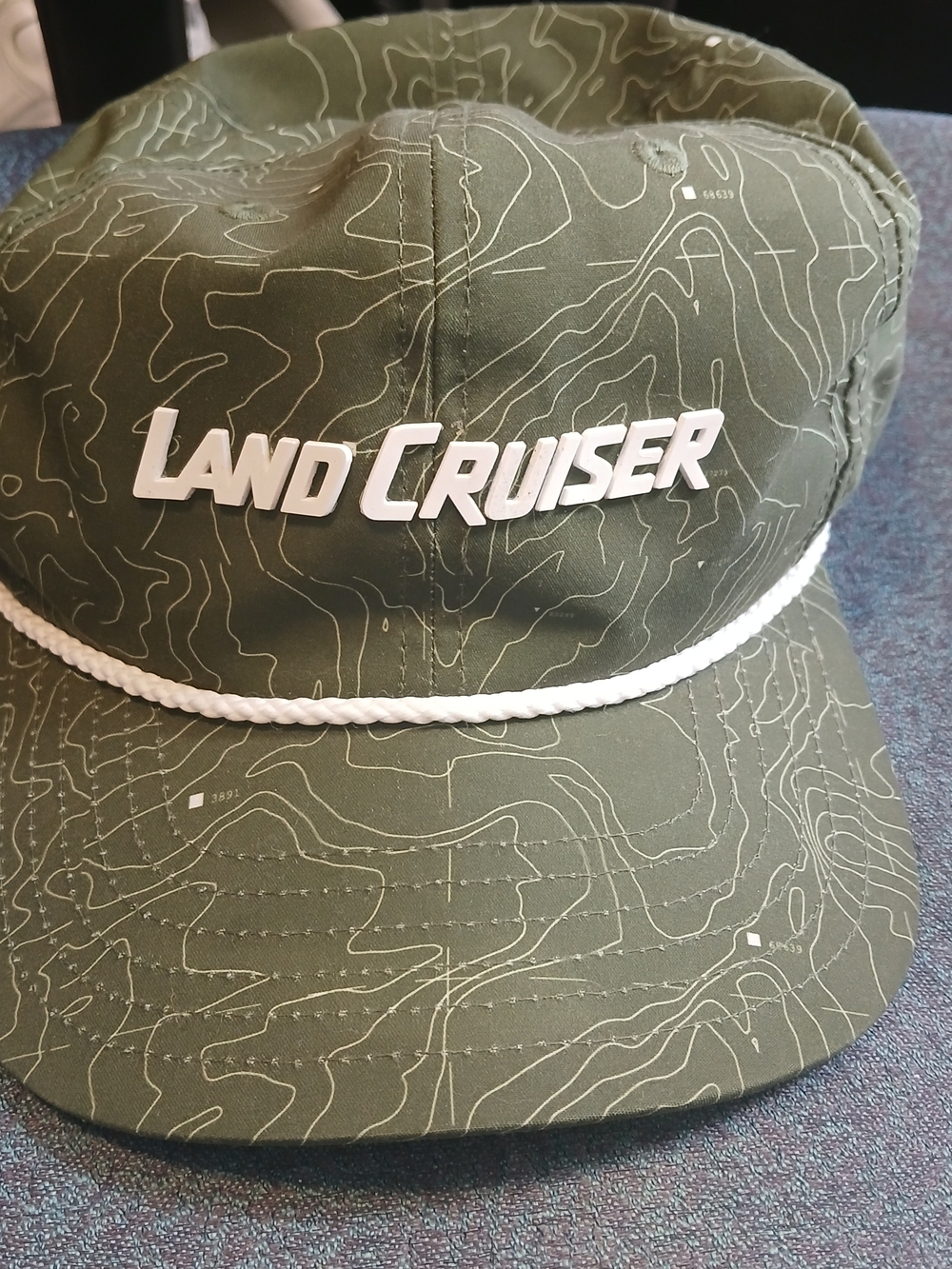 Land Cruiser Olive Green Topo Rope Cap